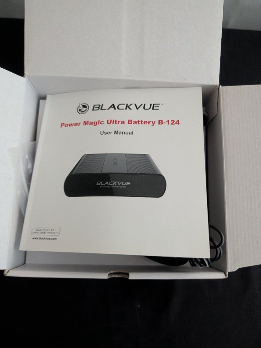 Blackvue B124X Power Magic Ultra Battery Pack for Parts Only